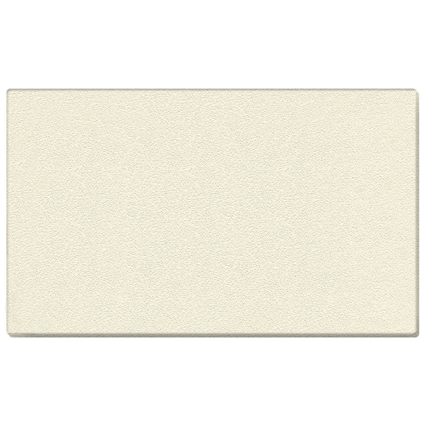 Bulletin Board, Vinyl, 4 ft H x 5 ft W, Ivory